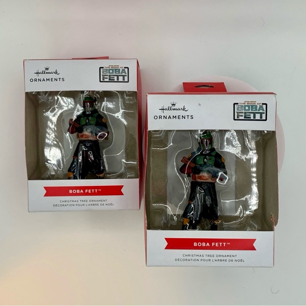 Hallmark Star Wars: The Book of Boba Fett Christmas Ornament (0003HCM0671) PAIR